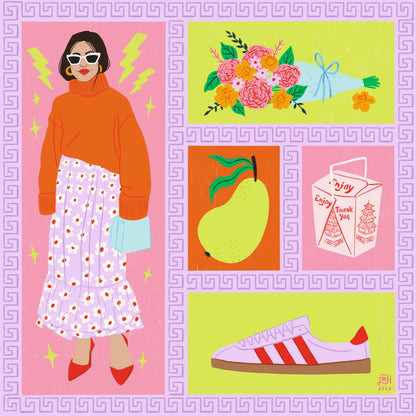 Lady in Lilac | Fine Art Print