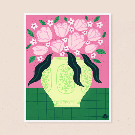 Mint Tulip | Fine Art Print