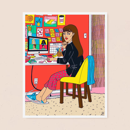 You're On Mute | Fine Art Print