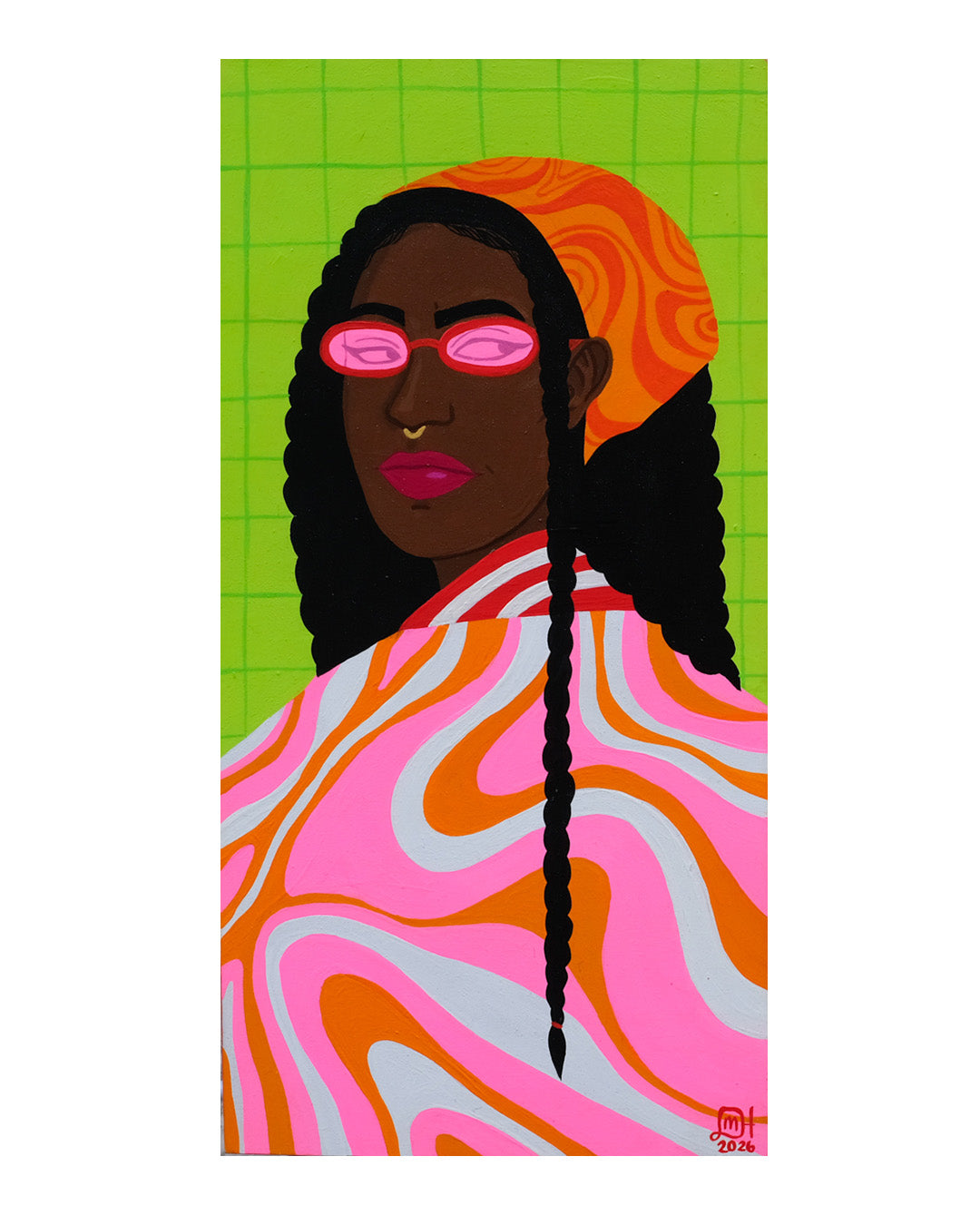 Are You Thinking What I'm Thinking? #2 | Original Painting