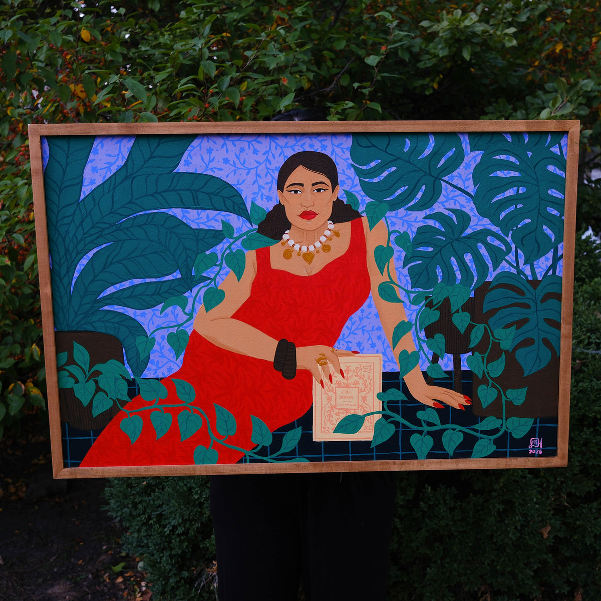 Teresa in Red  | Original Painting