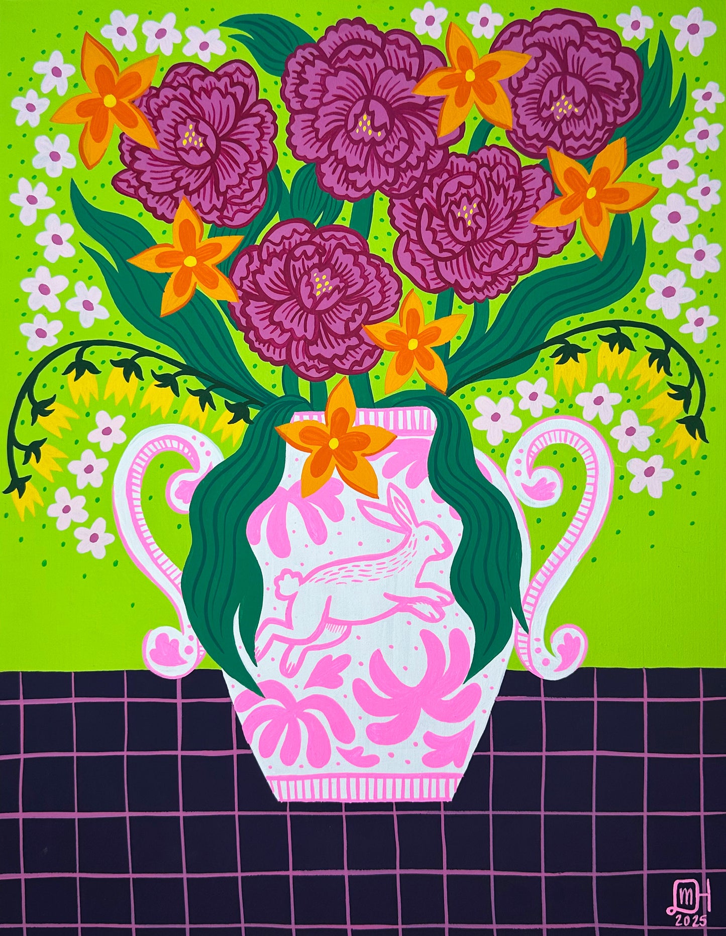 Flora x Fauna #9 (Original Painting)