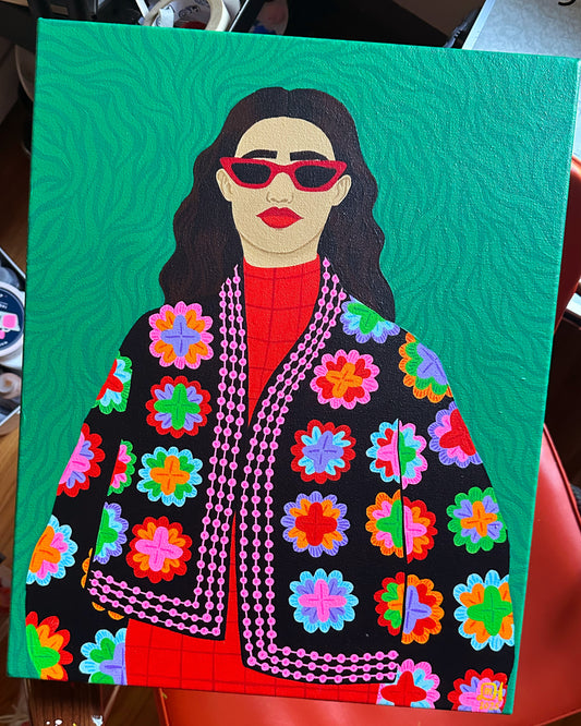 Granny Square (Original Painting)