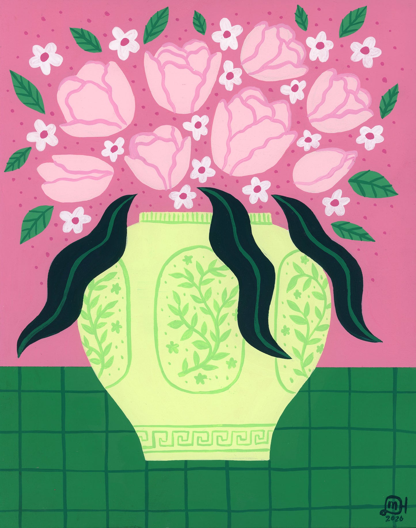 Mint Tulip | Fine Art Print