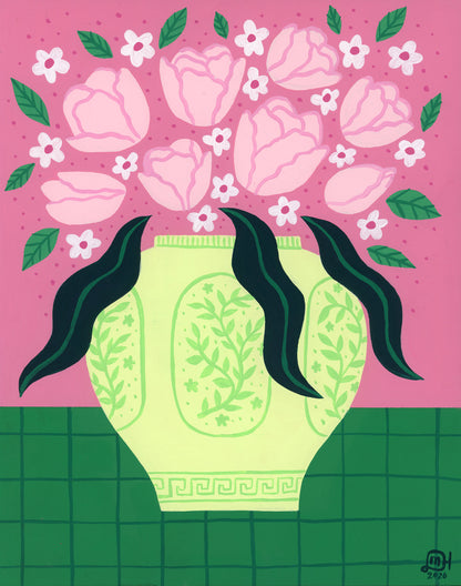 Mint Tulip | Fine Art Print