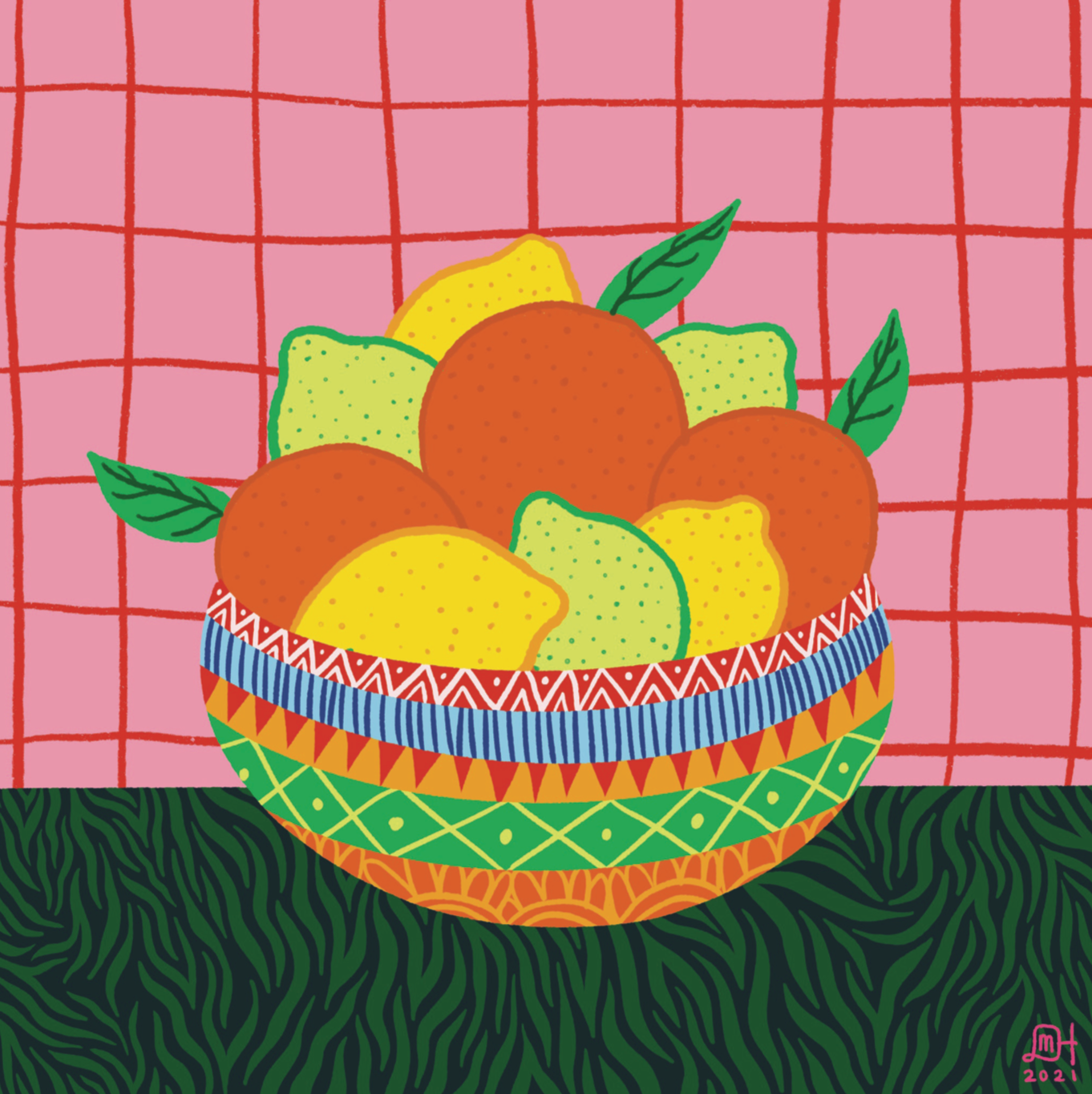Citrus Bowl No. 2 | Fine Art Print